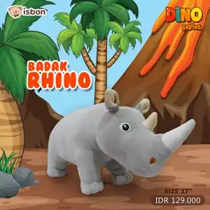 ISTANA BONEKA Badak Rhino Bercula Satu