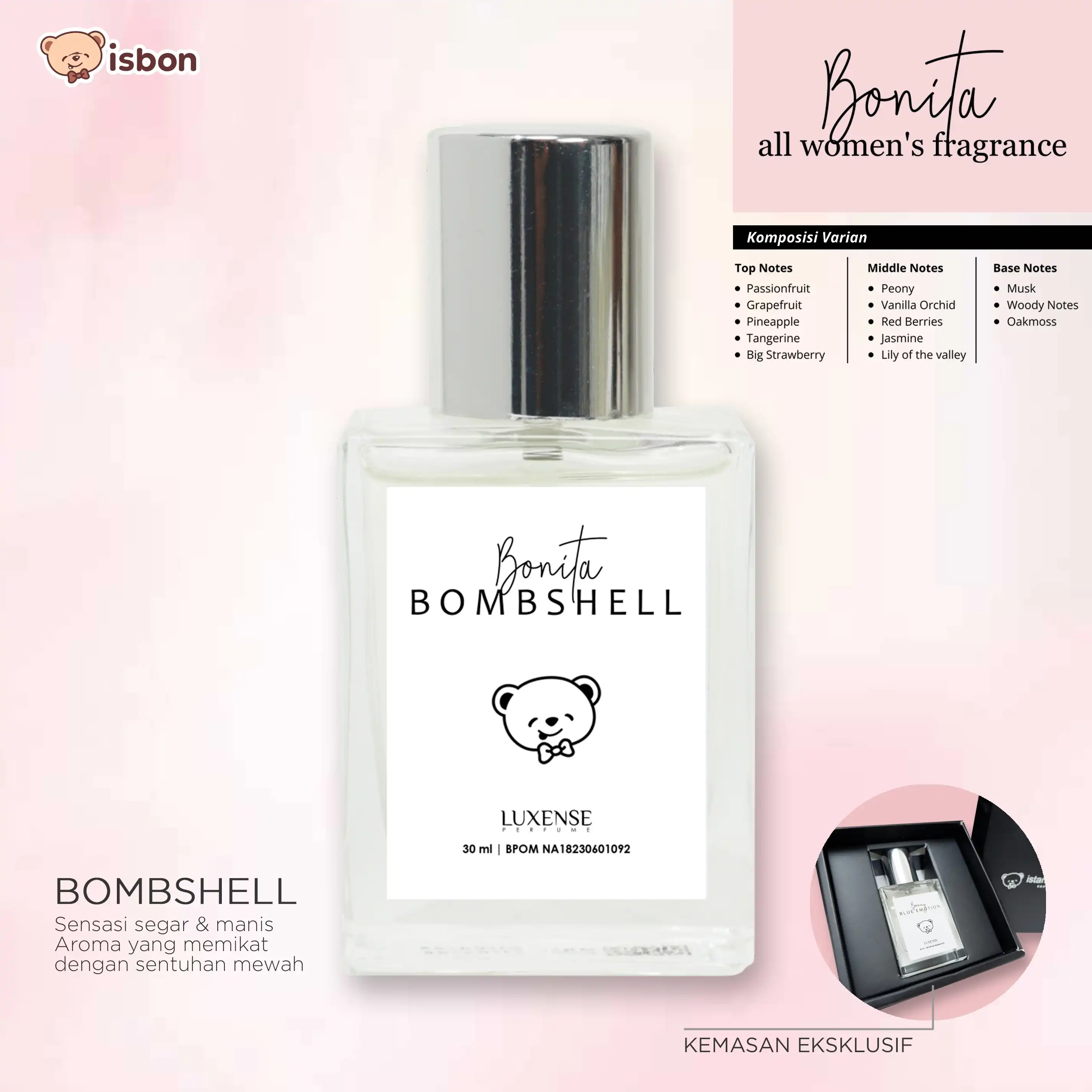 ISTANA BONEKA Parfum BOMBSHELL Minyak Wangi parfume