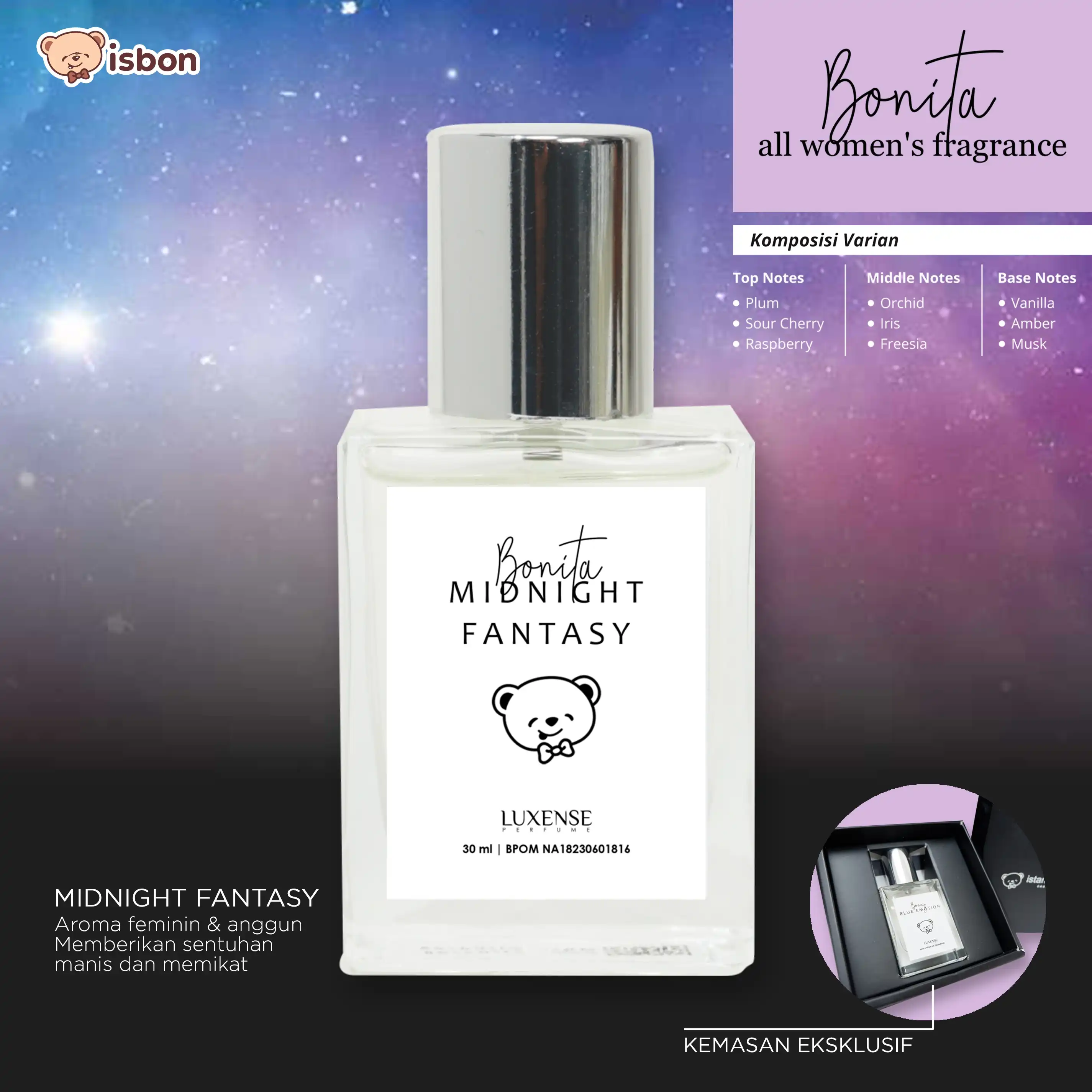 ISTANA BONEKA Parfum MIDNIGHT FANTASY Minyak Wangi Parfume