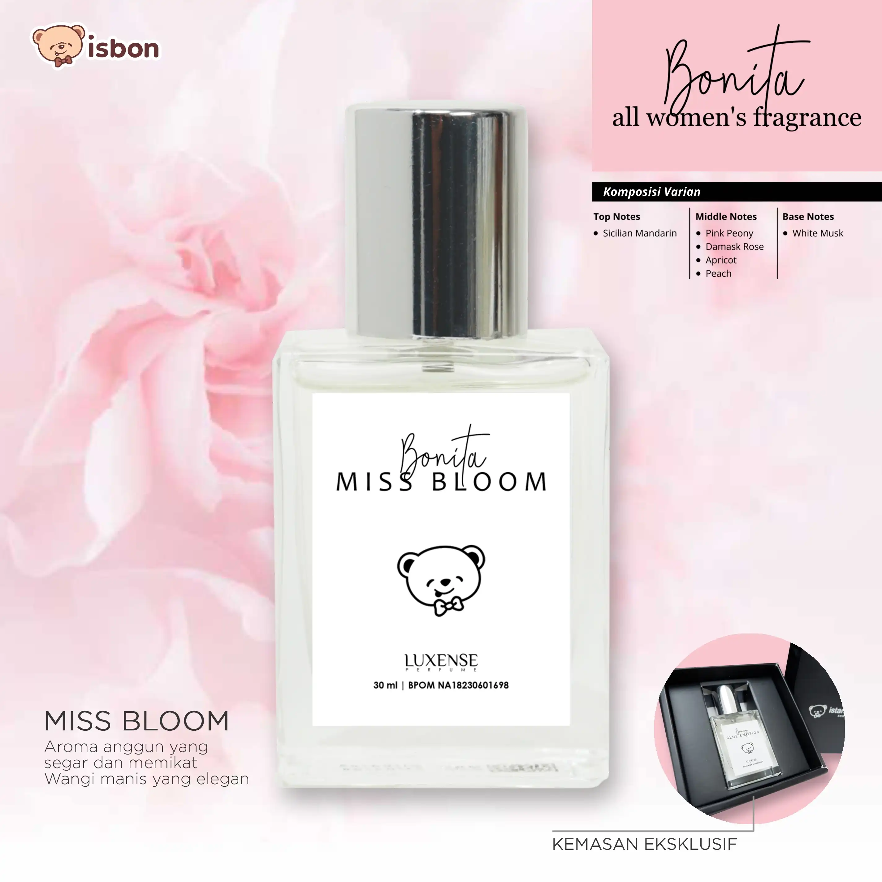 ISTANA BONEKA Parfum MISS BLOOM Minyak Wangi Parfume