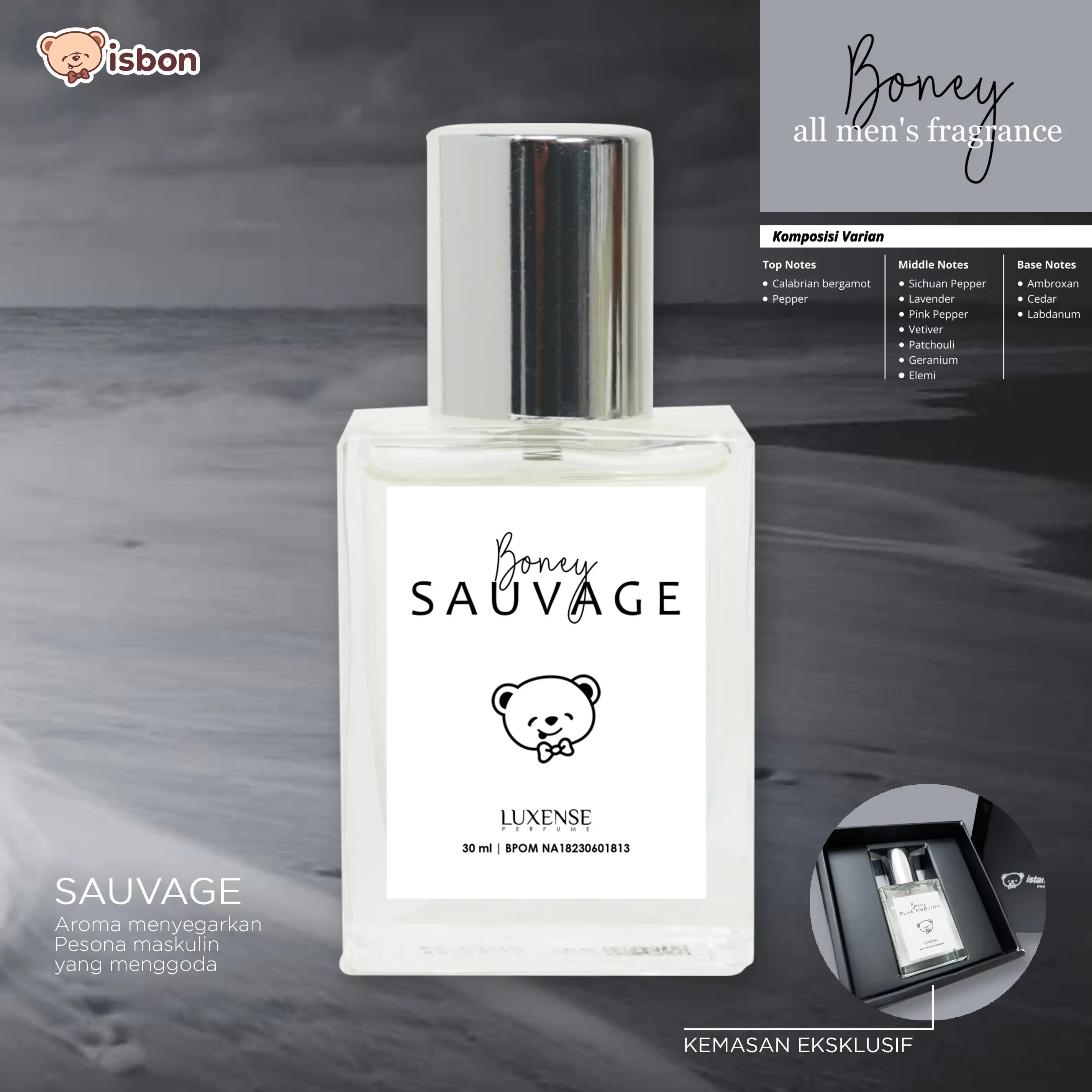 ISTANA BONEKA Parfum SAUVAGE Minyak Wangi