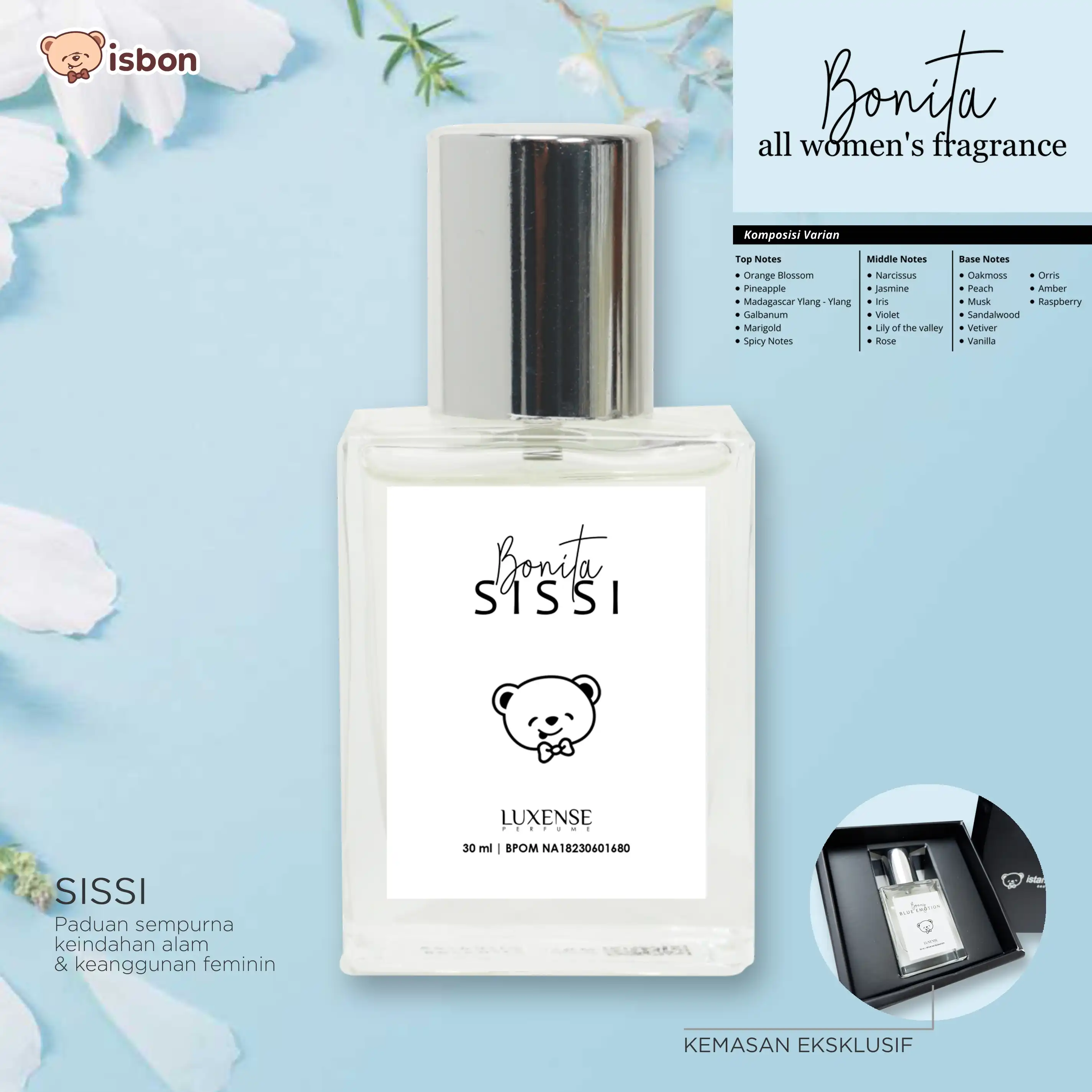 ISTANA BONEKA Parfum Bonita SISSI Minyak Wangi parfume