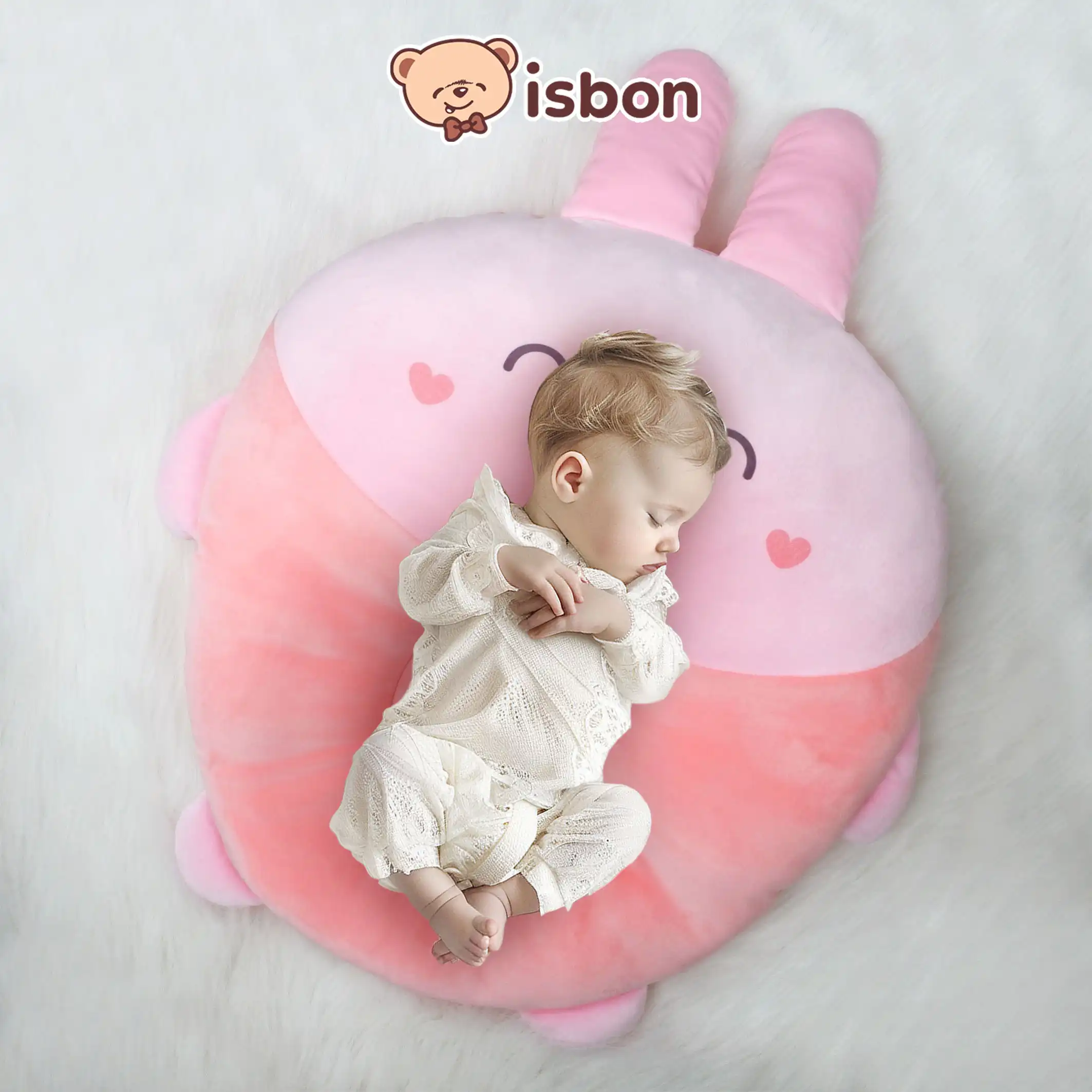 ISTANA BONEKA Sofa Bayi Baby Lounger Plush Eyemask Bayi NEW Ekslusif Karakter Lucu Cocok Untuk Bayi Bahan Halus dan Lembut