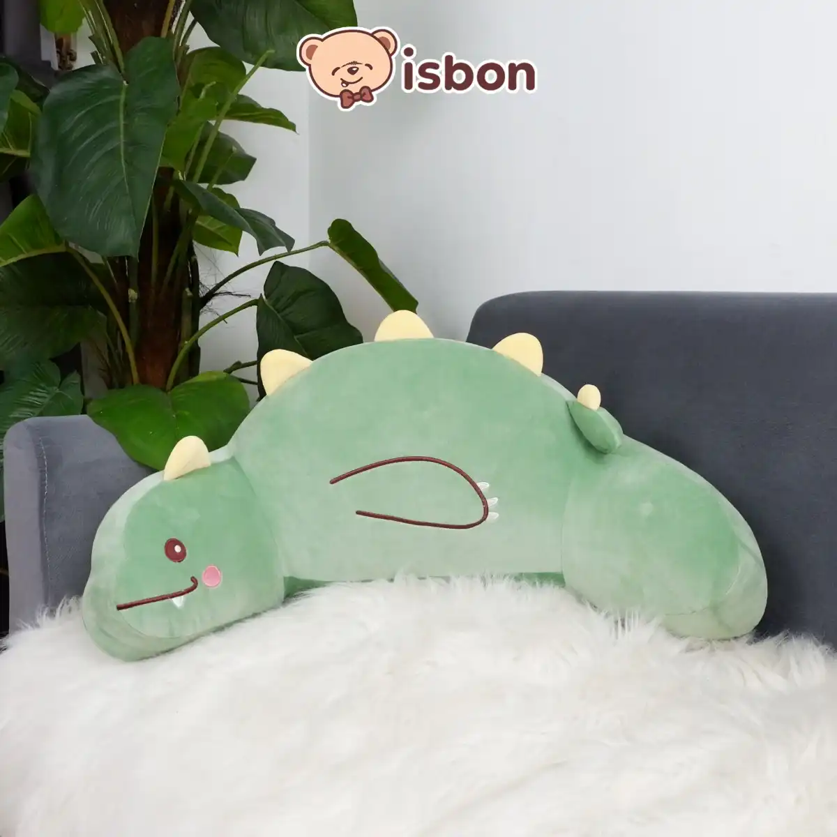 ISTANA BONEKA Bantal Cushion Dino Sandaran Punggung Kepala Duduk Kursi Empuk Halus Lembut Premium