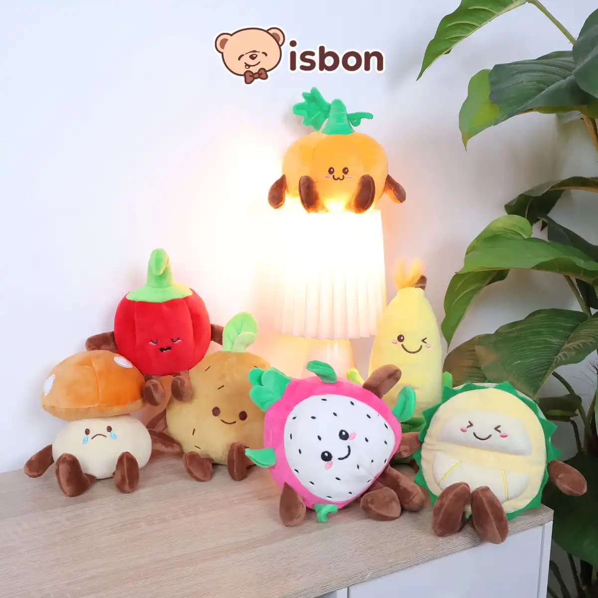 ISTANA BONEKA Buah Floopy Vegetables Fruit Lucu Potato Corn Durian Mainan Anak Cowok Cewek Hadiah Ulang Tahun Couple