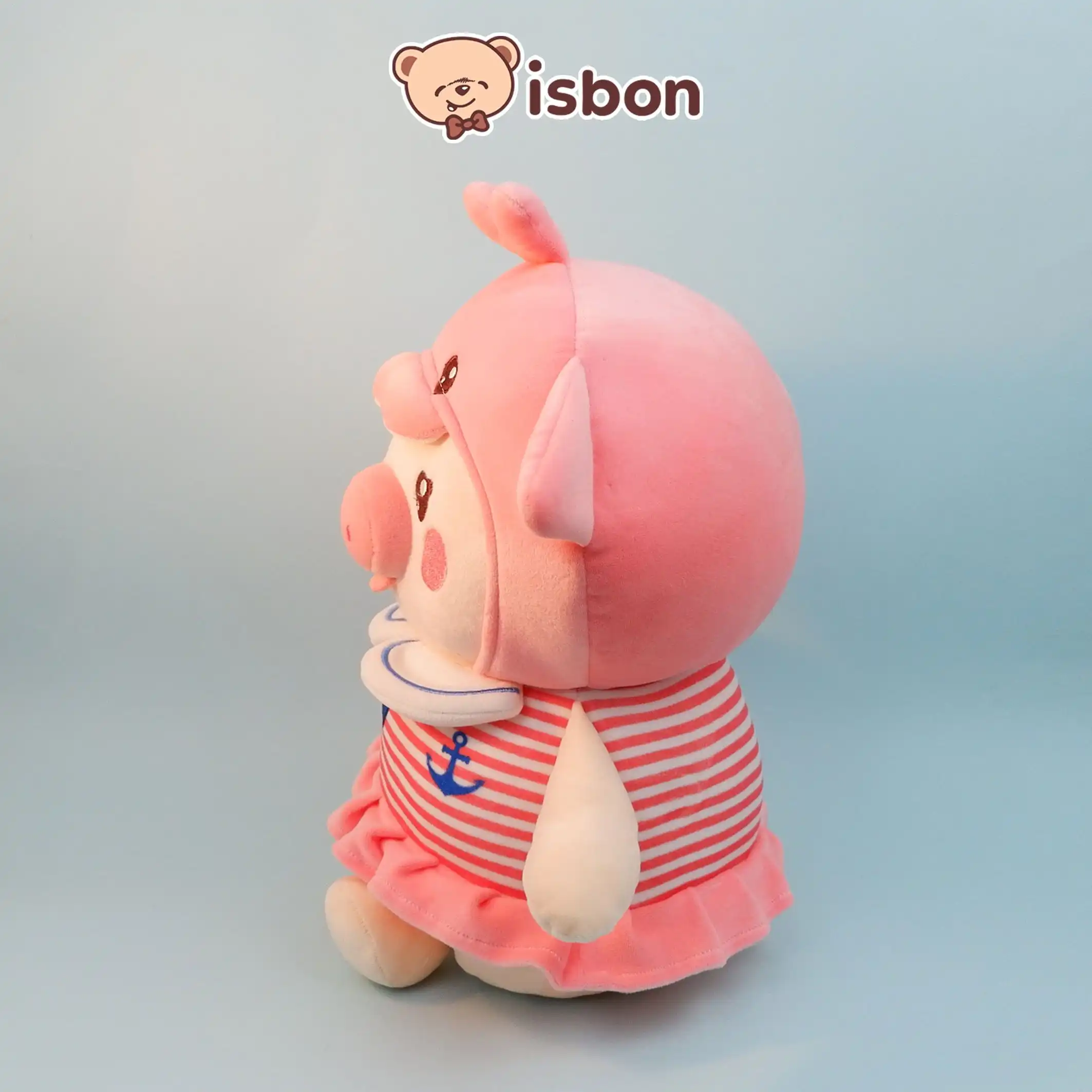 ISTANA BONEKA Sailor Pig With Hoodie Pelaut Squisy Piggy Mungil Lucu Mainan Anak