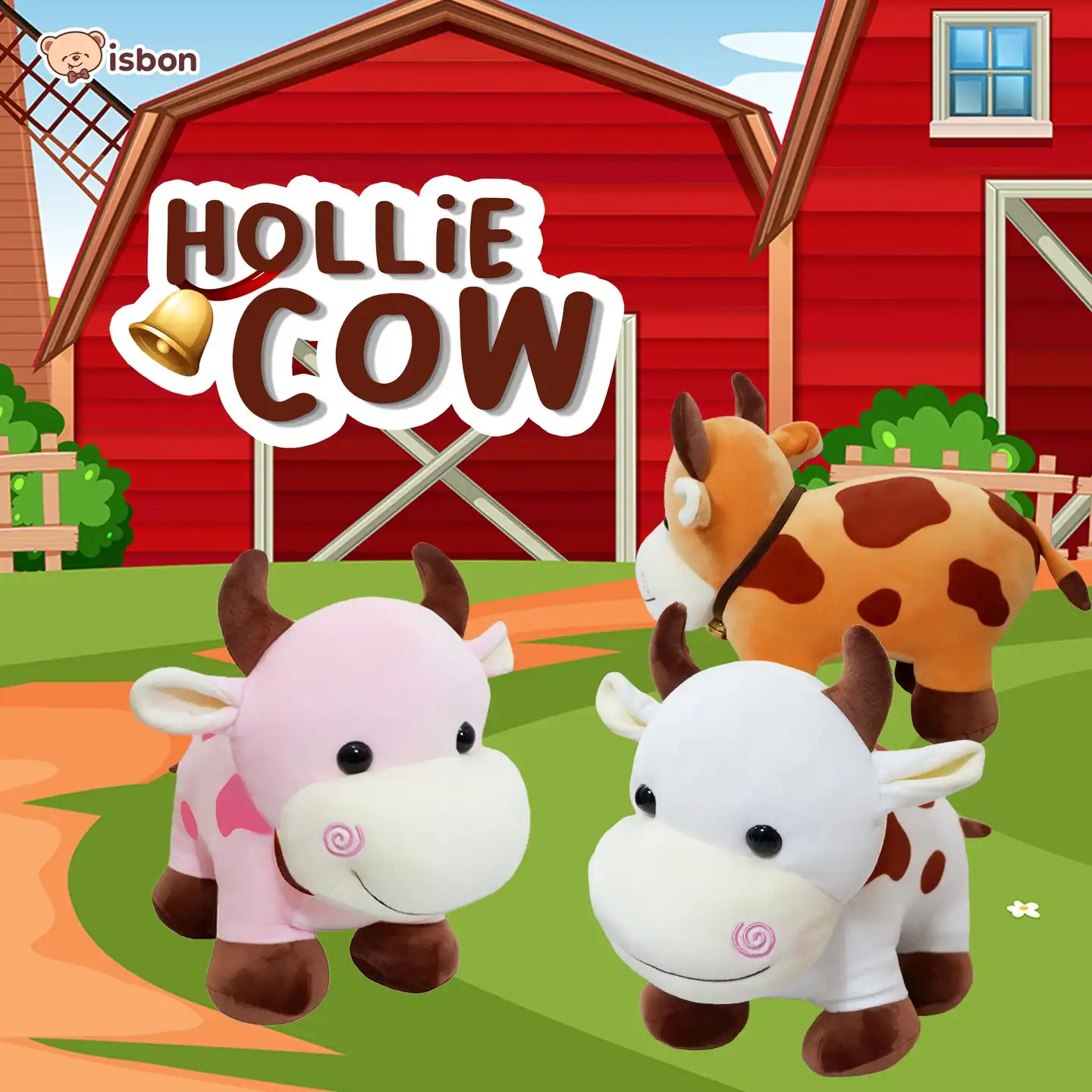 ISTANA BONEKA Sapi Hollie Cow Hewan 