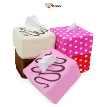 ISTANA BONEKA Tutup COVER Tissue Saja Warna Motif Tisu Kotak Kecil Pop Up 150 sheet