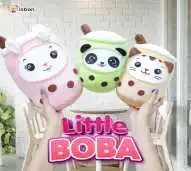 ISTANA BONEKA Boba Panda Kelinci Kucing Minuman