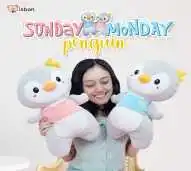 ISTANA BONEKA Pinguin Animal Sunday Monday Series 