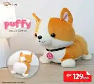 ISTANA BONEKA Anjing Bentuk Tempat Tisu Kering Puffy Lucu