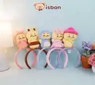 ISTANA BONEKA BANDO Sad Duck Bandana Lucu Dewasa Karakter Motif Hewan Bebek Anak Kado Ulang Tahun Spesial Premium