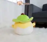 ISTANA BONEKA Telur Bebek Menetas With Topi Lucu Egg Duck Ekspresi Unik Mainan Anak Hadiah Ulang Tahun Spesial Premium