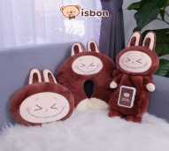 ISTANA BONEKA OLALA Series Bantal Leher NR Tempat Tisu Bantal Kepala Anak Dewasa Bahan Lembut Premium