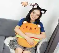 ISTANA BONEKA Sweet Burger Kepala Hewan Lucu Mainan Anak Cowok Cewek Hadiah Ulang Tahun Spesial Premium