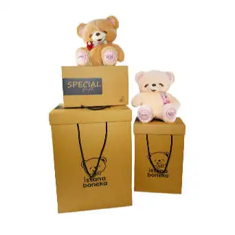 Tambahan pengemasan kardus box SUPER JUMBO -bersifat tambahan packing hadiah boneka super jumbo 3XL- istana boneka