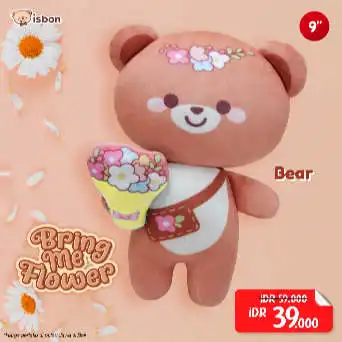 ISTANA BONEKA Bring Me Flower Series STD Karakter Hewan 