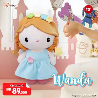 ISTANA BONEKA Peri Kecil STD Winda Tink Jessy With Tongkat Bintang